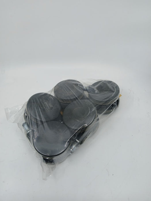 Set wieltjes Orangebox, zwart