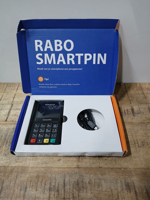 Rabobank Smartpin PM200 pinapparaat, zwart, ONGEBRUIKT / NIEUW !!