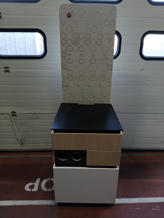 Onderkast, Douwe Egberts, Wit / berken, 60 x 66 x 90 /192 cm