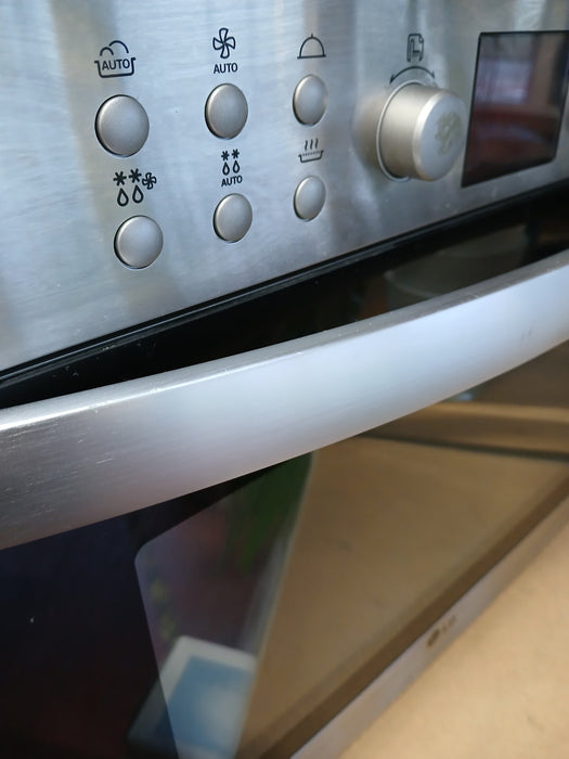 LG MC8080HLCS combi-magnetron, zilver, B x D x H 47 x 56 x 38 cm