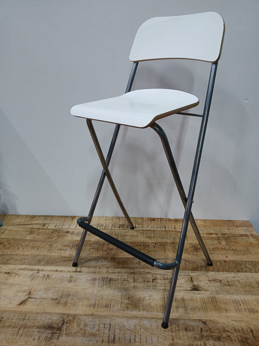 IKEA Franklin barkruk, wit, 50 x 44 x 95 cm