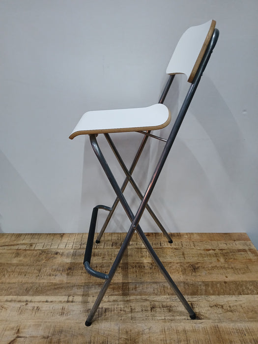 IKEA Franklin barkruk, wit, 50 x 44 x 95 cm