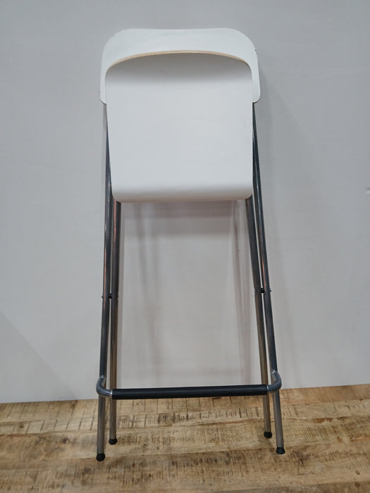 IKEA Franklin barkruk, wit, 50 x 44 x 95 cm