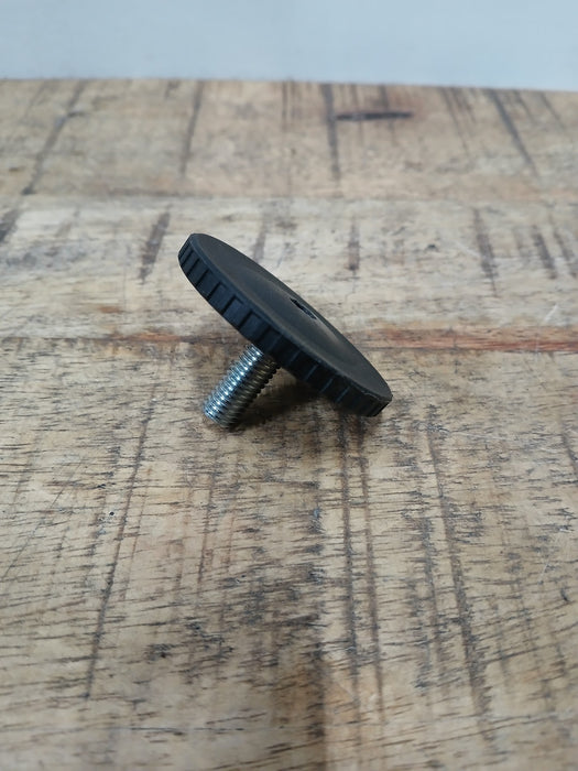 Aspa stelvoet (set van 2 stuks), zwart kunststof, M8 x 30 mm