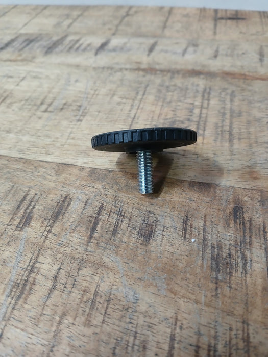 Aspa stelvoet (set van 2 stuks), zwart kunststof, M8 x 30 mm