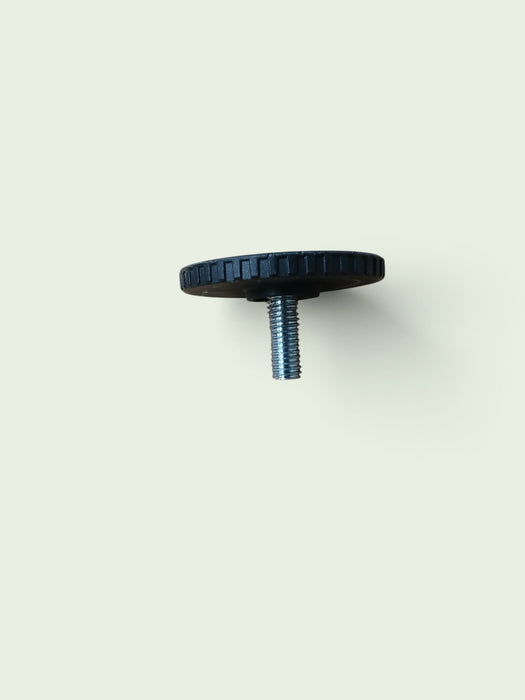 Aspa stelvoet (set van 2 stuks), zwart kunststof, M8 x 30 mm