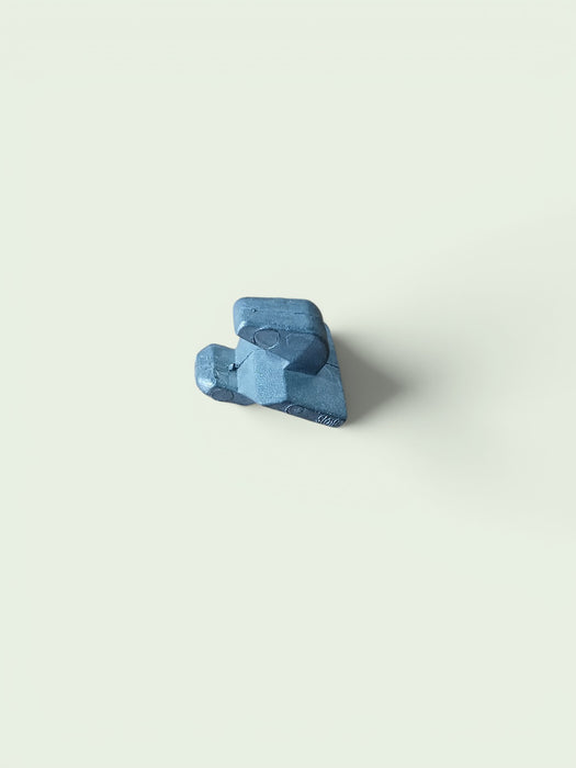 Legbordhaakje voor kast, aluminium, 2,5 x 2,5 x 2,0 cm