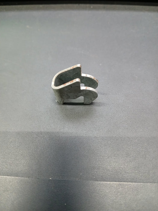 Legbordhaakje voor kast, staal, 2,5 x 2,5 x 1,0 cm