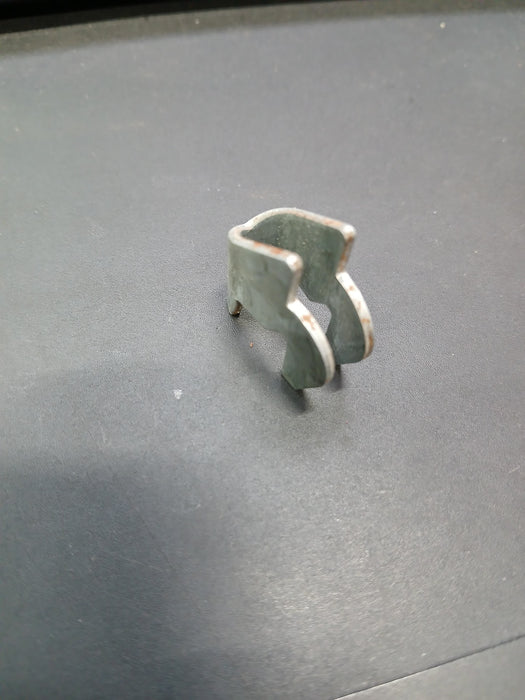 Legbordhaakje voor kast, staal, 2,5 x 2,5 x 1,0 cm