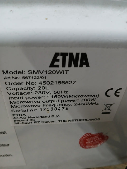 Etna SMV120WIT magnetron, wit, B x D x H 45 x 31 x 25,6 cm