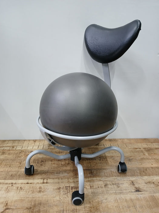 Pallosit balstoel op wielen, grijs / antraciet