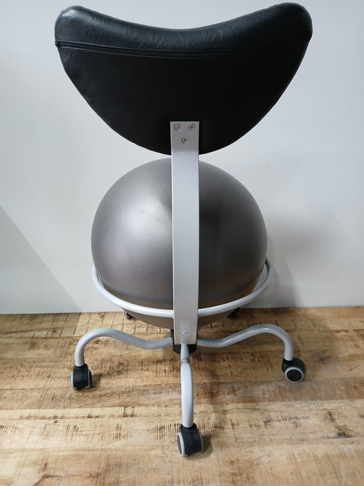 Pallosit balstoel op wielen, grijs / antraciet