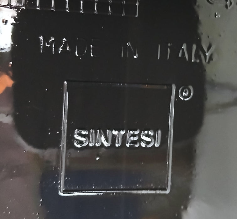 Sintesi design barkrukken (set van 8 stuks), zwart, 46 x 37 x 80 cm