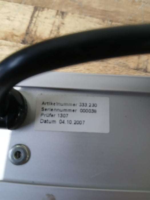 Bachmann Coni 333.230 stekkerdoos, alu /zwart