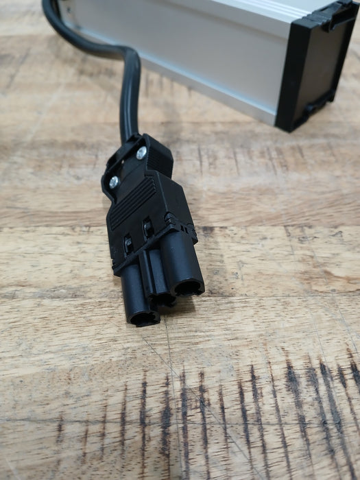 Bachmann Coni 912.0156 stekkerdoos, alu /zwart