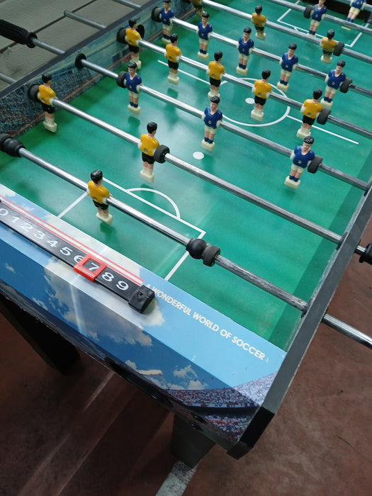 Voetbaltafel, B x L x H 61 x 120 x 80 cm, zonder balletje(s)