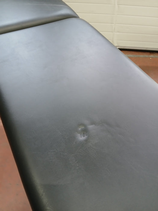 Aga ECG onderzoekstafel, zwart/chroom, L x B x H 190 x 65 x 80 cm
