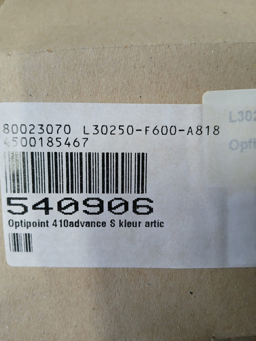 Siemens Optipoint 410 telefoon, kleur artic, nieuw !!