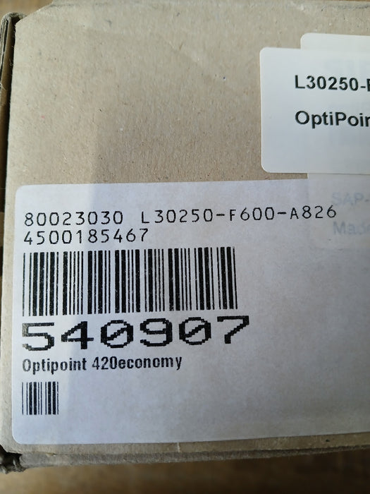 Siemens Optipoint 420 Plus telefoon, kleur artic, nieuw / ongebruikt!!