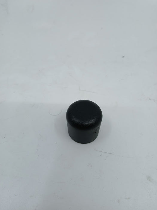 Omsteekdop rond, zwart, 23 x 24 cm ø