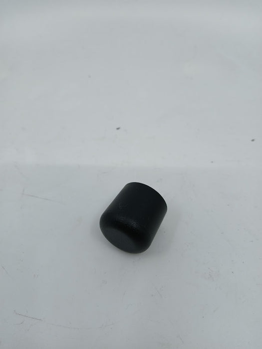 Omsteekdop rond, zwart, 23 x 24 cm ø