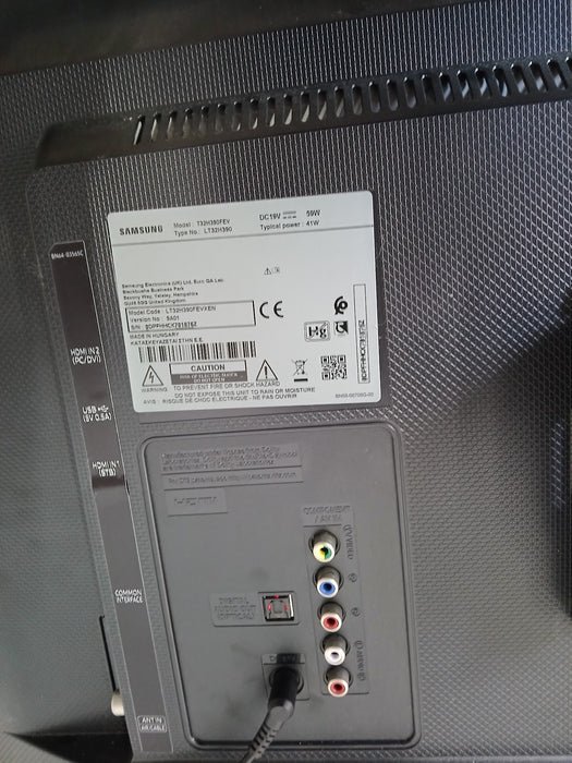 Samsung T32H390FEV televisie, zwart,32 inch