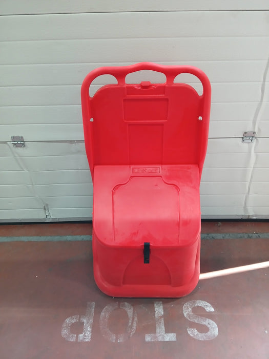 Unikart WJ75P-CO mobiele spilbak, kunststof rood