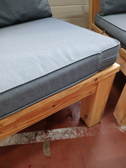 Tuinstoel Thuins Lono, douglashout, BxDxH 60 x 74 x 68 cm