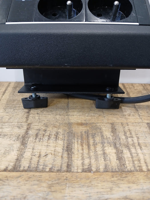 Maxbert Magnat Stick, bureau opbouw stekker, zwart