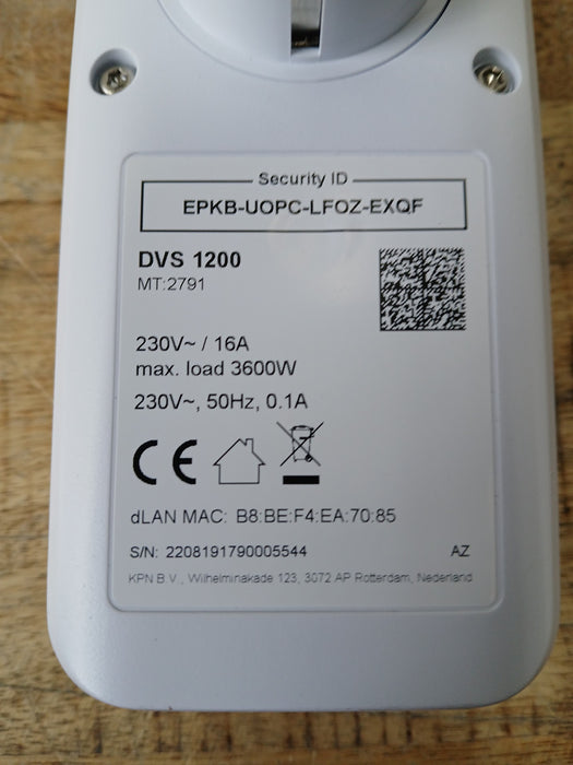 Set verbindingsadapters (2 x DVS 650 / 2 x DVS1200), wit