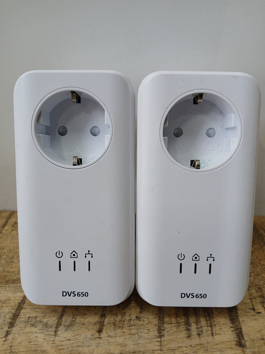 Set verbindingsadapters (2 x DVS 650 / 2 x DVS1200), wit