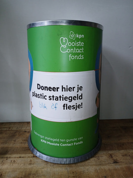 Recycle vat voor flesjes blikjes, gratis op te halen!