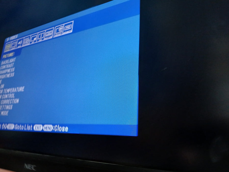 NEC Multisync V551 Display, zwart, 55 inch
