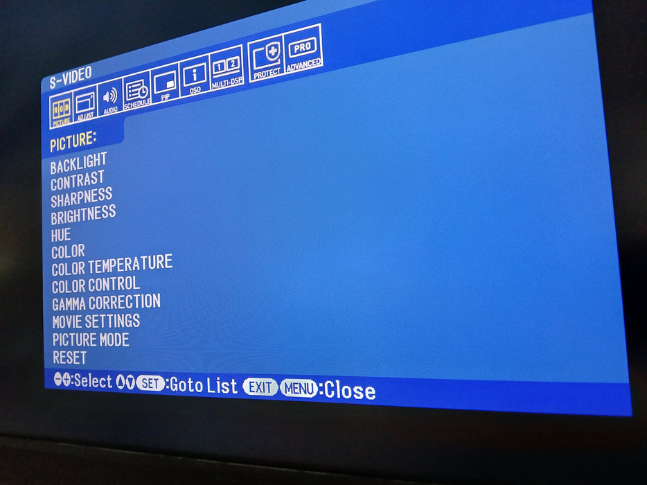 NEC Multisync V551 Display, zwart, 55 inch