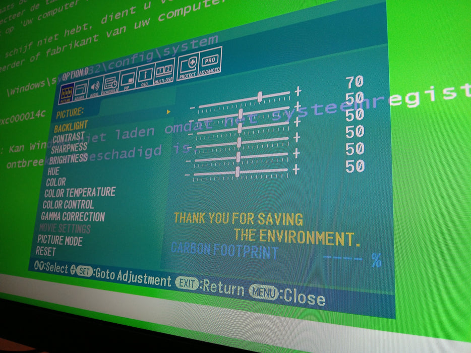 NEC Multisync V551 Display, zwart, 55 inch