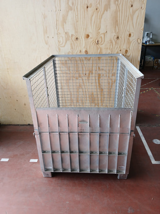 Kruizinga transportbox, thermisch verzinkt, B x D x H 101 x 120 x 124 cm