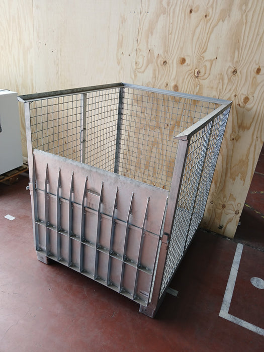 Kruizinga transportbox, thermisch verzinkt, B x D x H 101 x 120 x 124 cm