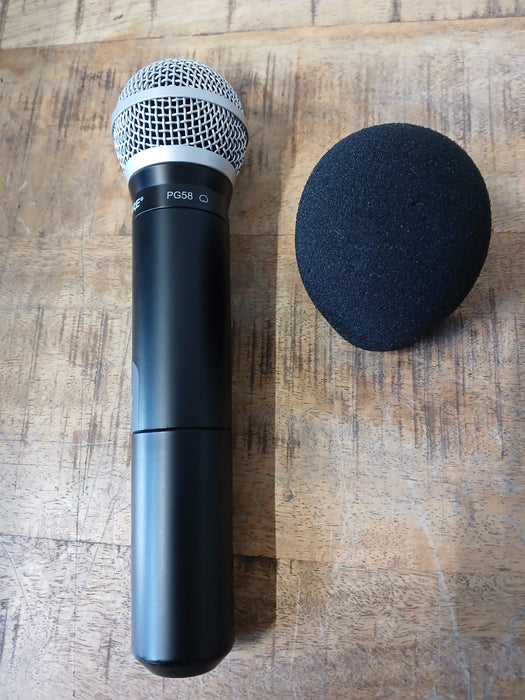 Shure draadloze ontvanger PG88+2x PG58 microfoon