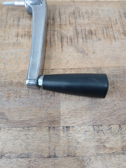 Handslinger aluminium zwart (gebruikt)