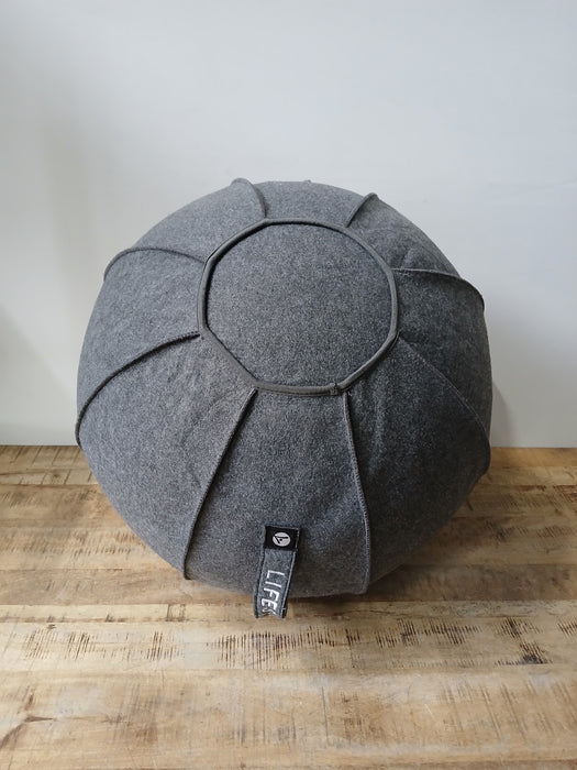 LifeSpan yoga bal, vilt / charcoal grijs, diameter 64 cm