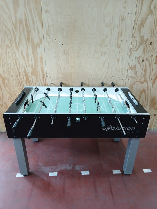 Garlando G 500 Evolution voetbaltafel, zwart, 143 x 125 x 88