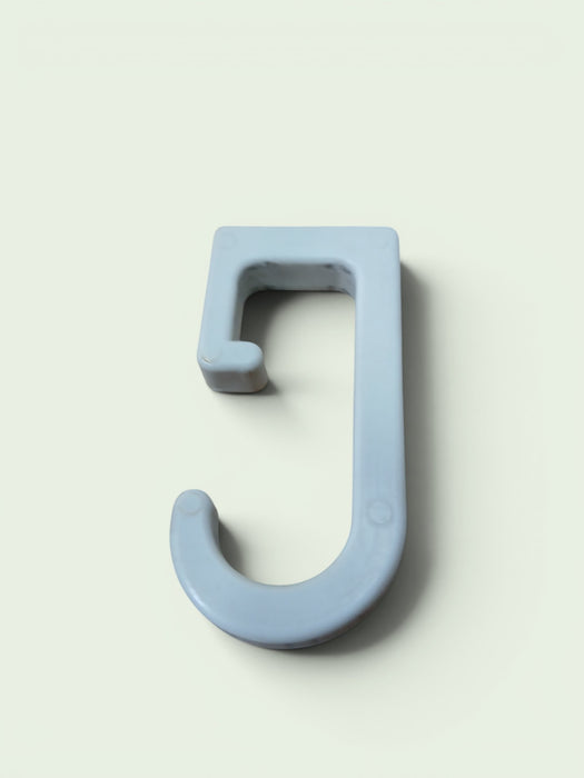 Locker / garderobehaakje, kunststof div. kleuren, 6,5 x 4 cm