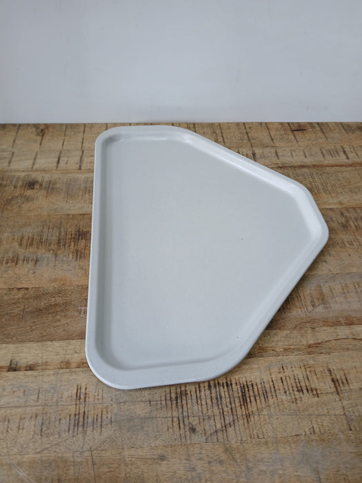 Dienblad Contacto Bander, kunststof grijs, 34 x 48 cm