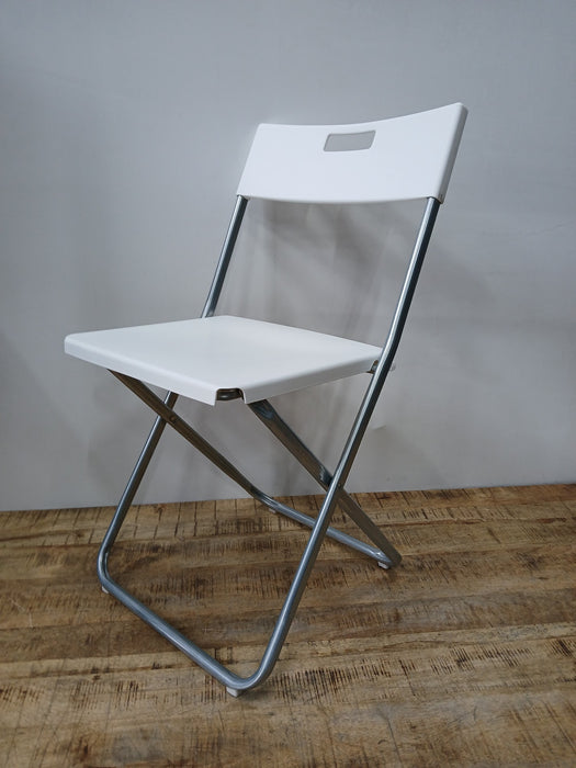 IKEA Gunde klapstoelen (6 st.), wit, 45 x 50 x 78 cm