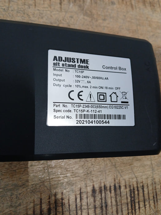 Motor voor bureau ADJUSTME TC15P, zwart