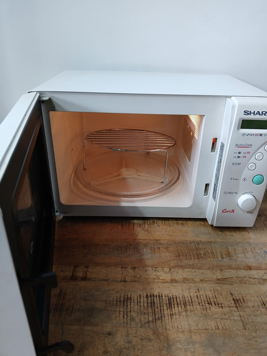 Sharp R-632 magnetron + grill, wit, 44 x 34 x 26 cm