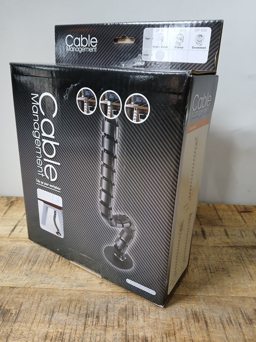 Cable Manager OP500 flex. kabelgeleider, wit, 910 mm