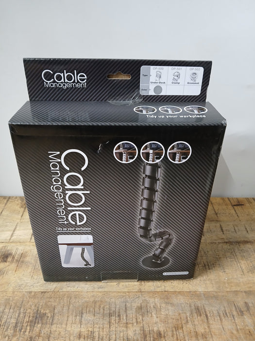 Cable Manager OP500 flex. kabelgeleider, wit, 910 mm
