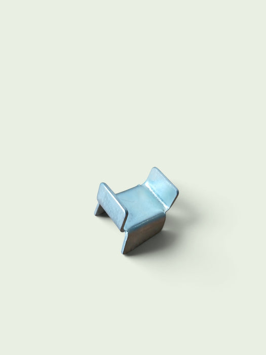 Legbordhaakje voor kast, staal, 25 x 25 x 20 mm