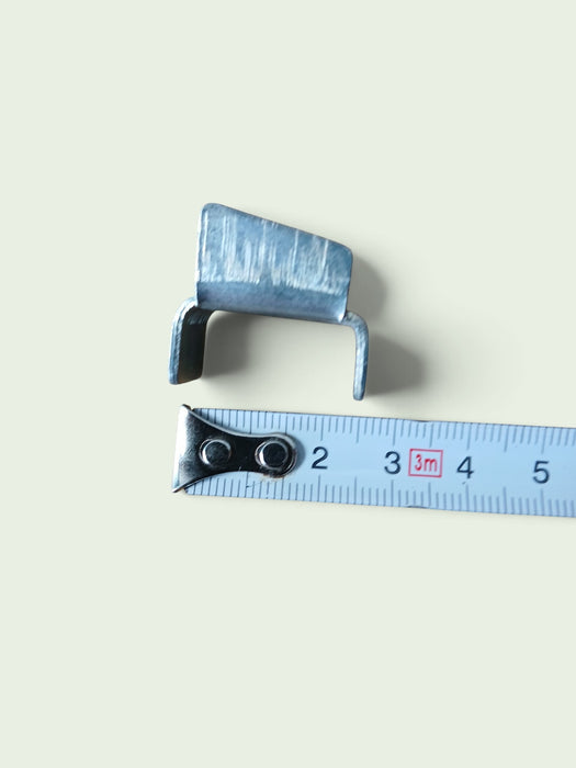 Legbordhaakje voor kast, staal, 25 x 25 x 20 mm